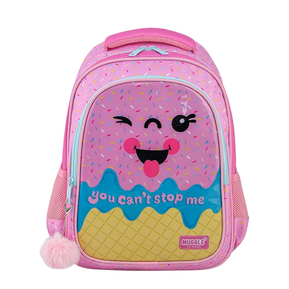 Muggle Pink İce Cream Sırt Çantası Pembe Mu-8652