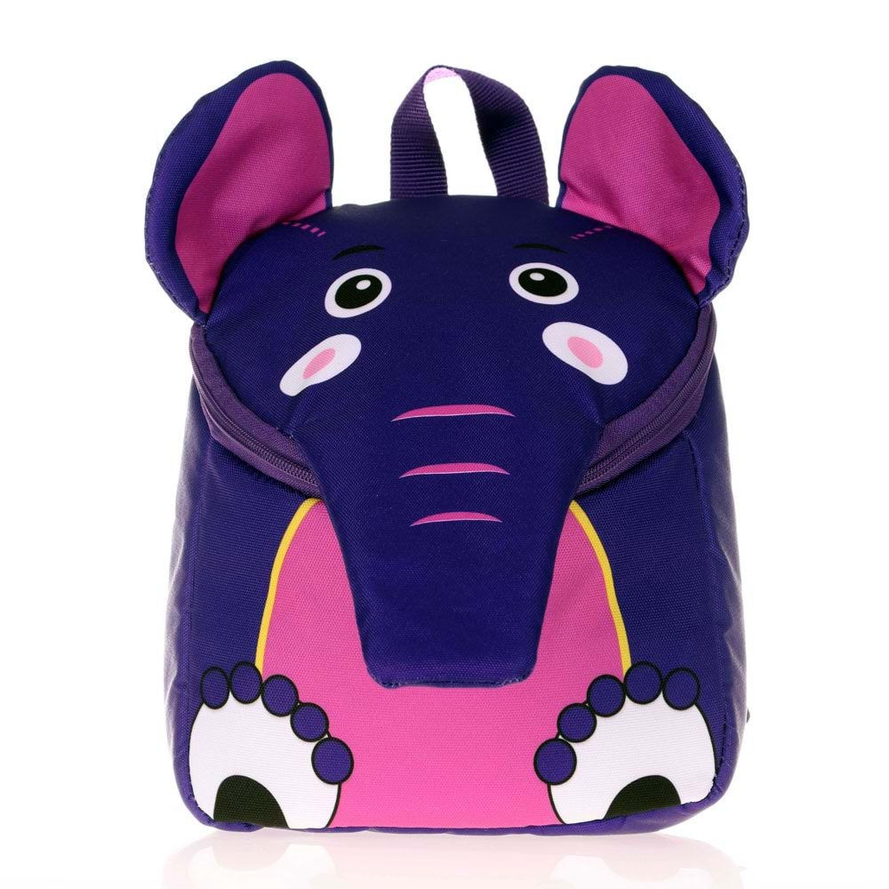 Kaukko Kids&Love Anaokul Çantası Purple Elephant V6024