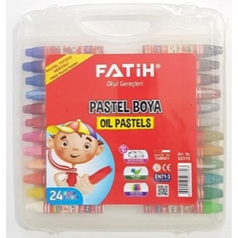 Fatih Pastel Boya King Size Çantalı 24 Renk