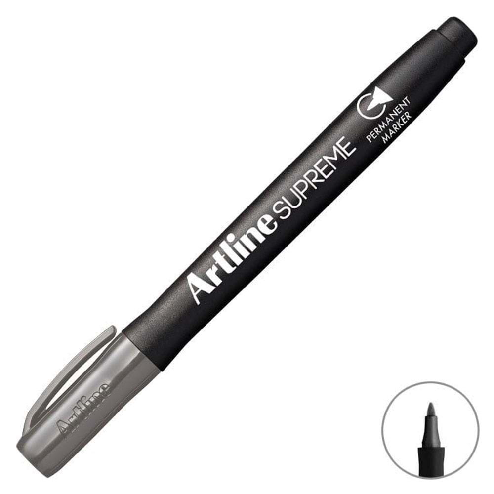 Artline Supreme Permanent Marker 1 mm Gri