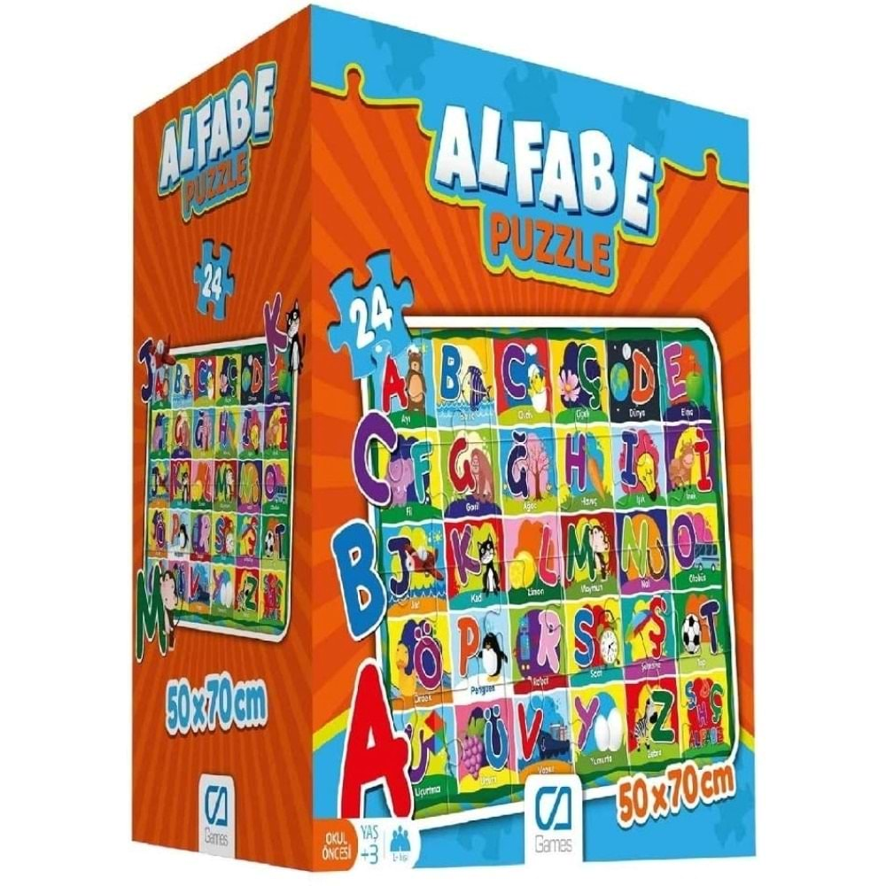 Ca Games Alfabe Puzzle 24 Parça