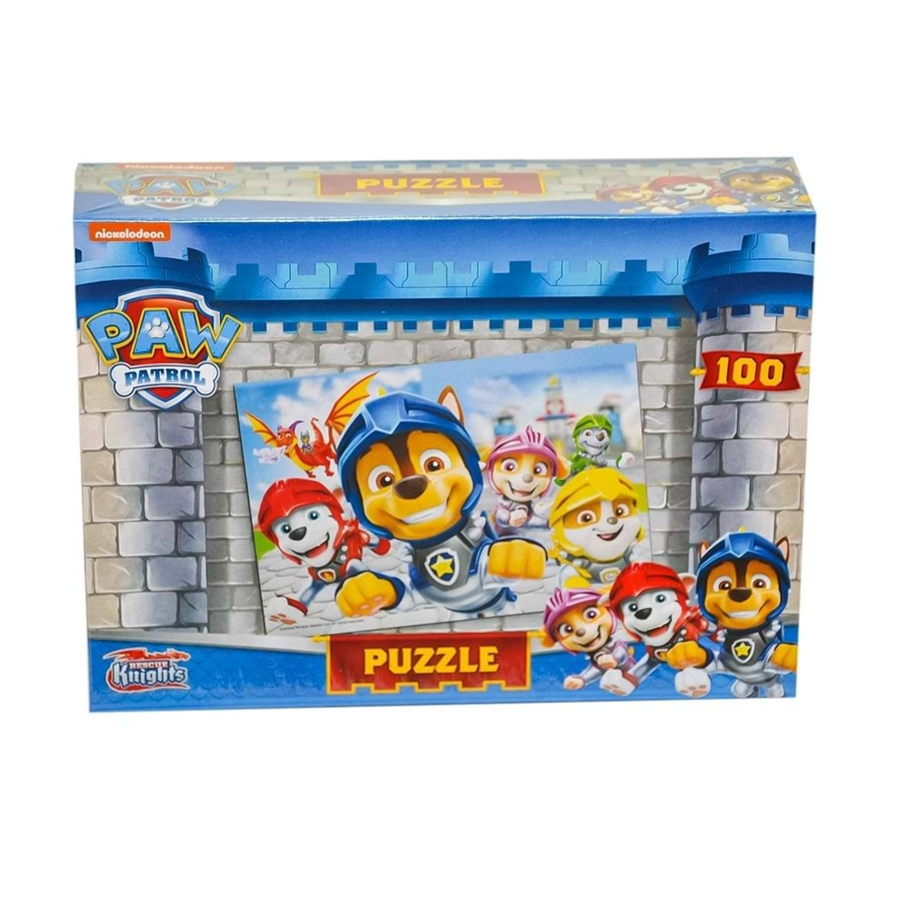 Paw Patrol 100 Parça Puzzle