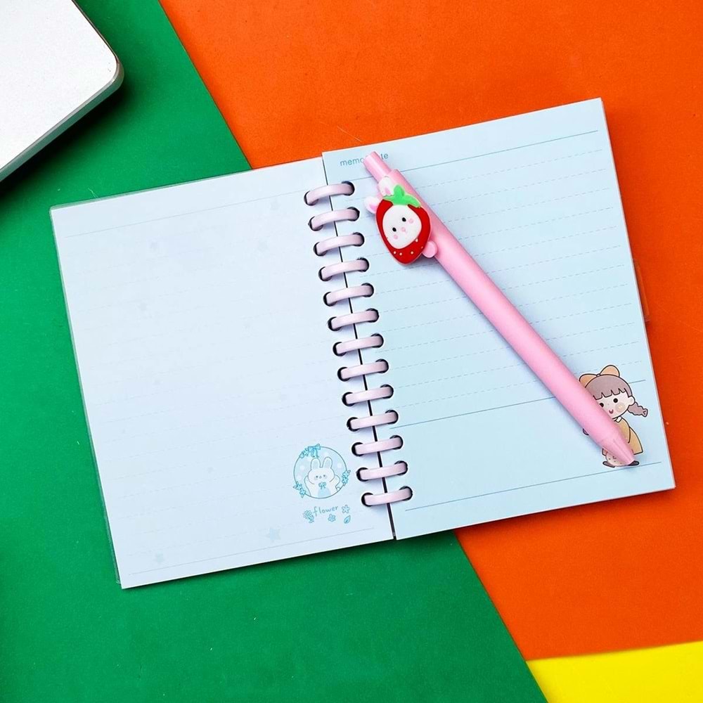 Sumikko Tasarımlı Günlük Defter Ve Kalem Set (BM-1089)