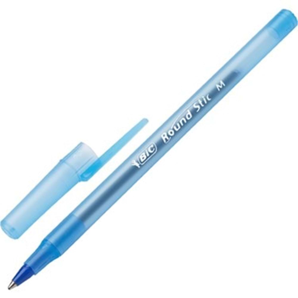 Bic Round Stick Mavi Tükenmez Kalem 1 ADET