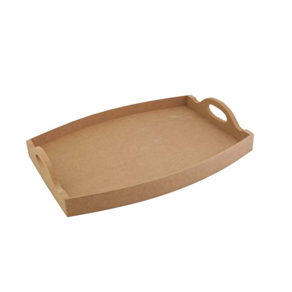 Ham MDF Ahşap Tepsi TP-48