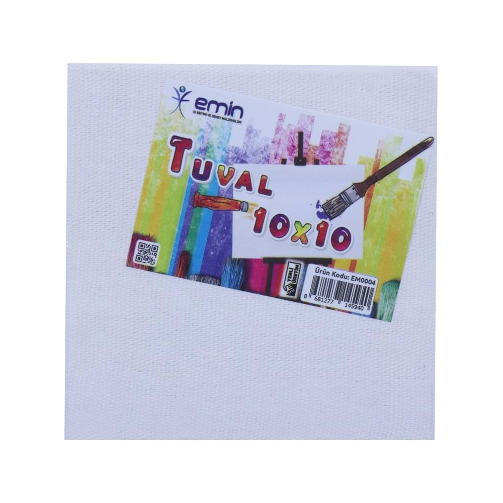 Emin Tuval 10x10 cm