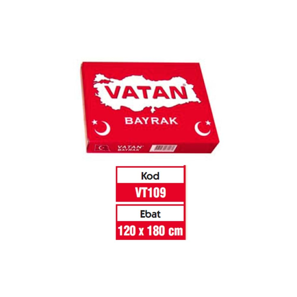 Vatan 120x180 Bez Bayrak