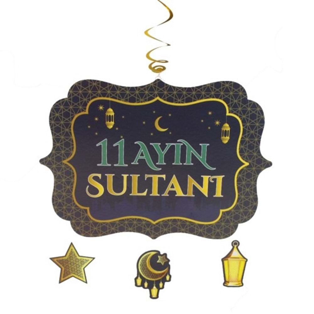 11 Ayın Sultanı Büyük Tavan Kapı Süs