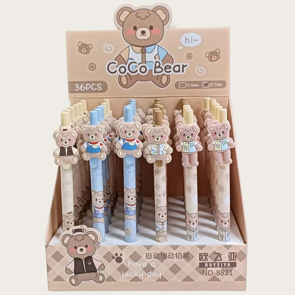 CoCo Bear Versatil Kalem 0.7 mm