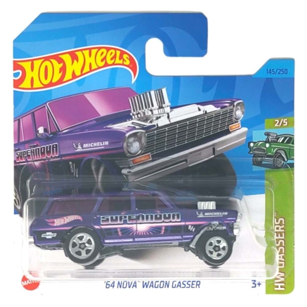 Hot Wheels Tekli Arabalar 64 Nova Wagon Gasser HKH63