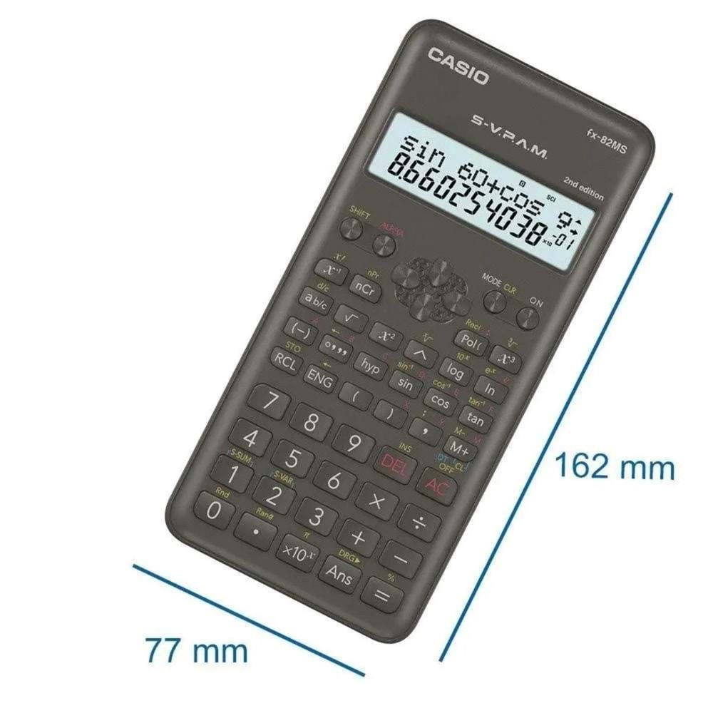 Casio Bilimsel Hesap Makinesi fx-82MS-2