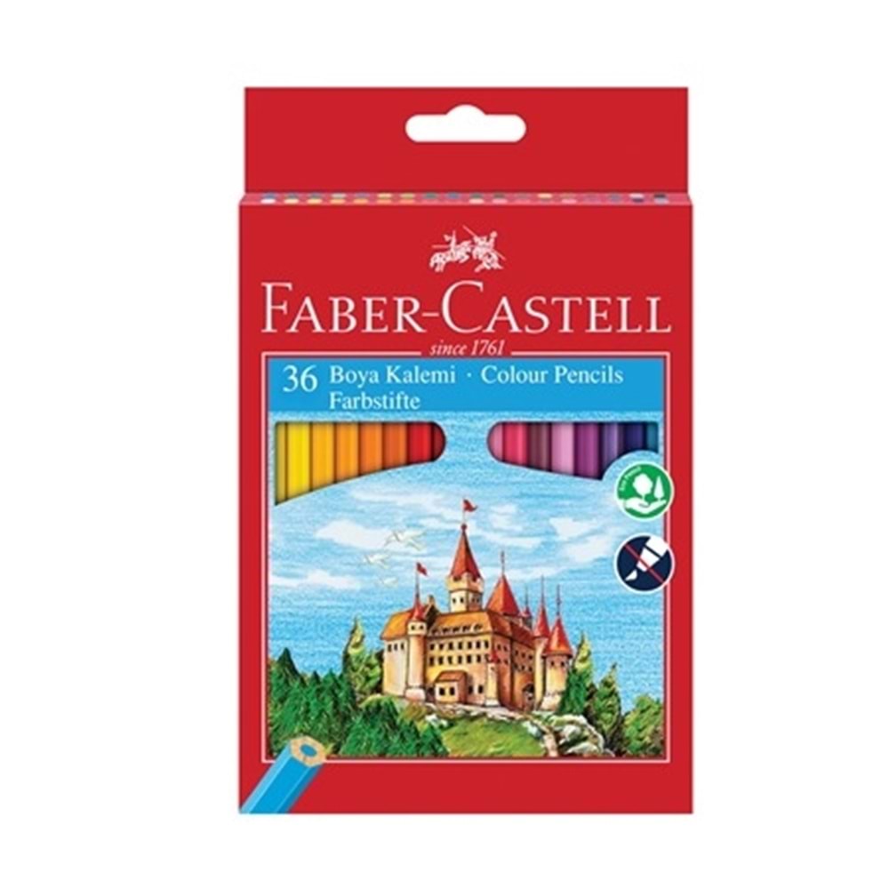 Faber Castell Boya Kalemi Karton Kutu 36 Lı