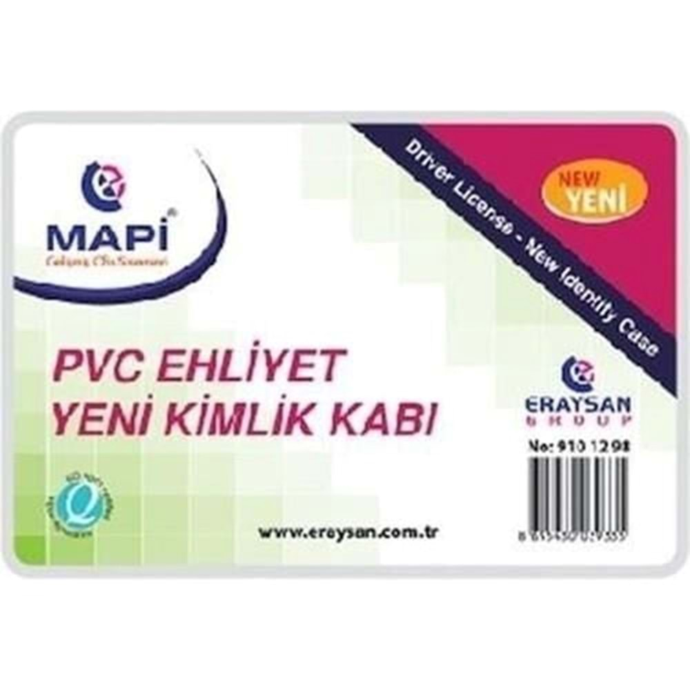 Mapi Pvc Ehliyet Kart Koruma Kabı