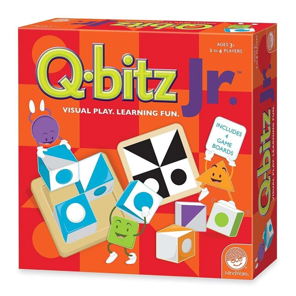 Q-bitz Jr. Görsel Algı Oyunu MindWare (Orjinal)