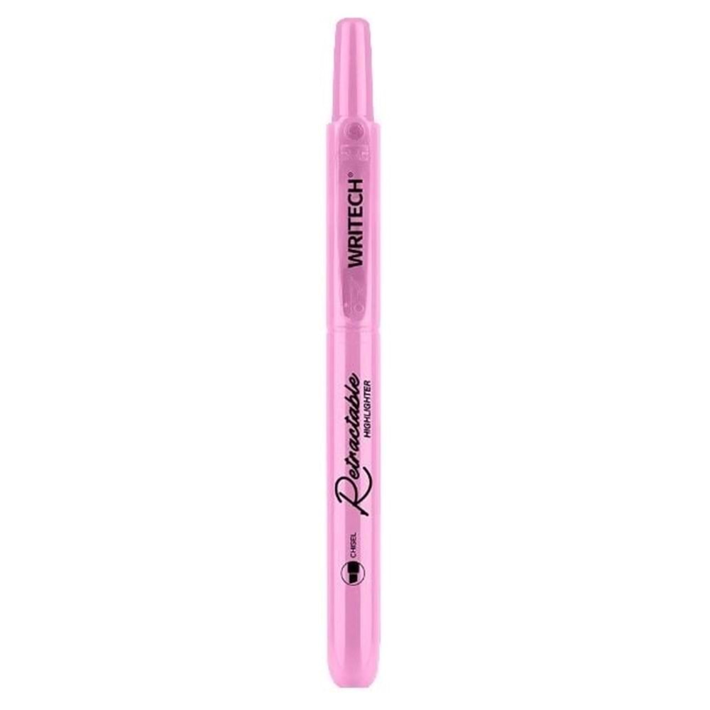 Writech Basmalı Fosforlu Kalem Pastel Pembe W-805s
