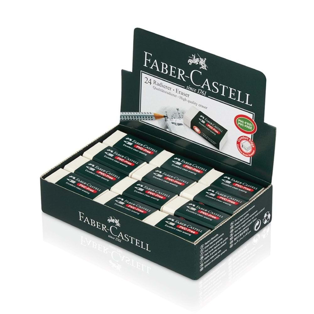 Faber-Castell PVC-Free Beyaz Silgi