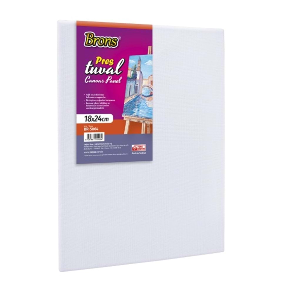 Brons Pres Tuval 18x24 cm