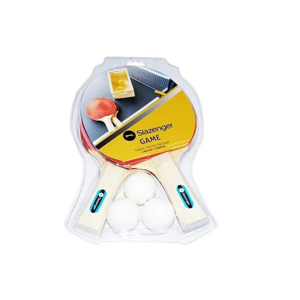 Slazenger Game Masa Tenis Seti (2 Raket + 3 Top)