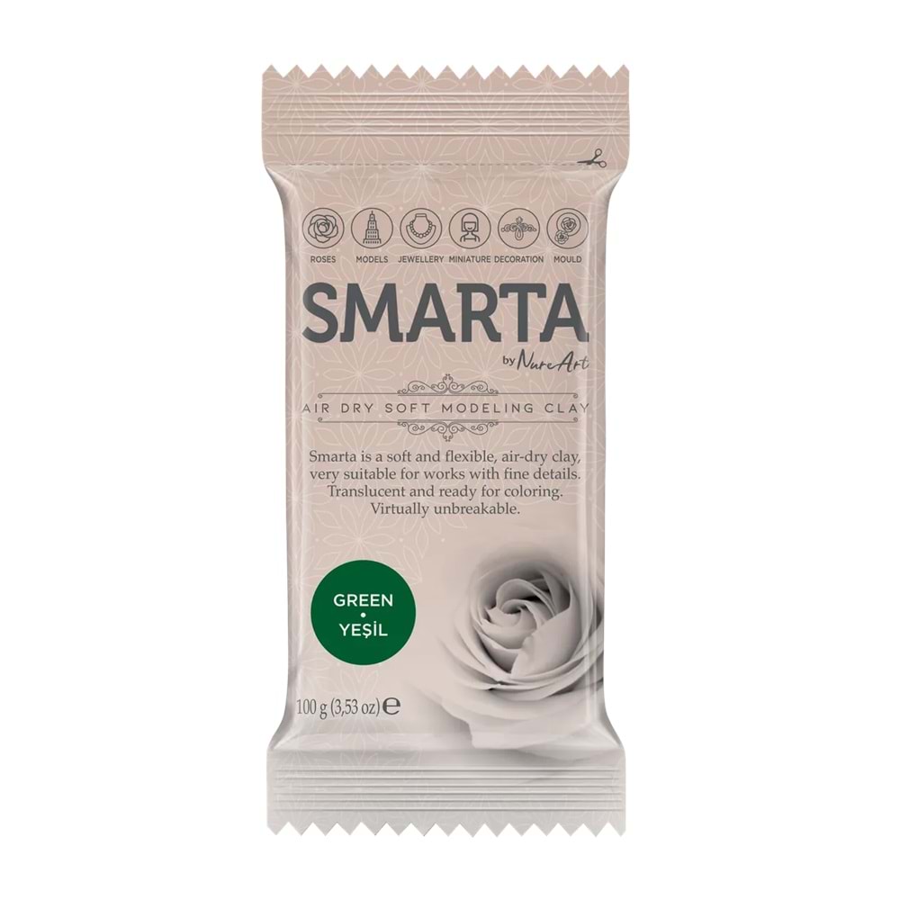 Smarta Modelleme Hamuru 100 gr. Yeşil