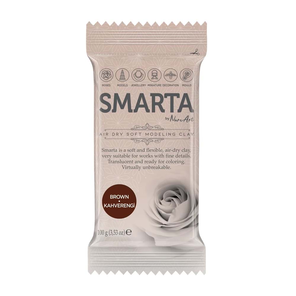 Smarta Modelleme Hamuru 100 gr. Kahverengi