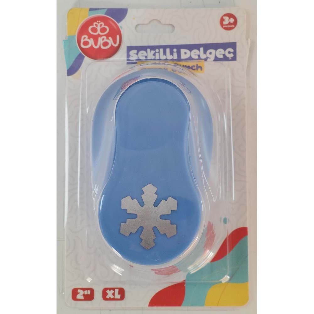 Bu-Bu Şekilli Delgeç Kar Tanesi 2
