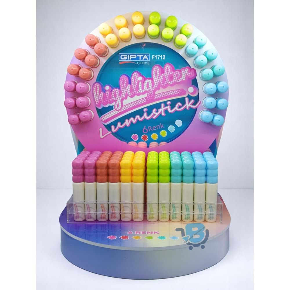 Gıpta Lumistick Shiny Pastel Haki Yeşil Fosforlu Kalem K1715