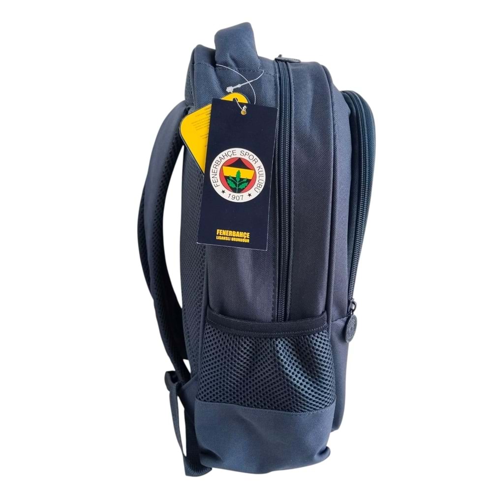 Me Çanta Fenerbahçe Arma Baskılı Suni Deri Okul Çantası 25760