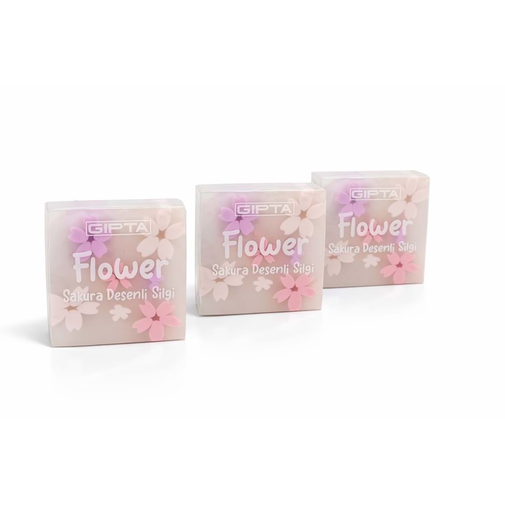 Gıpta Sakura Desenli Silgi