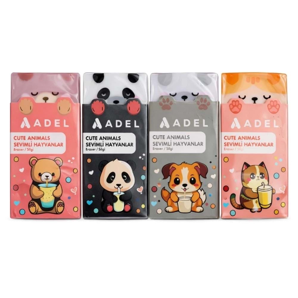 Adel Sevimli Hayvanlar Silgi