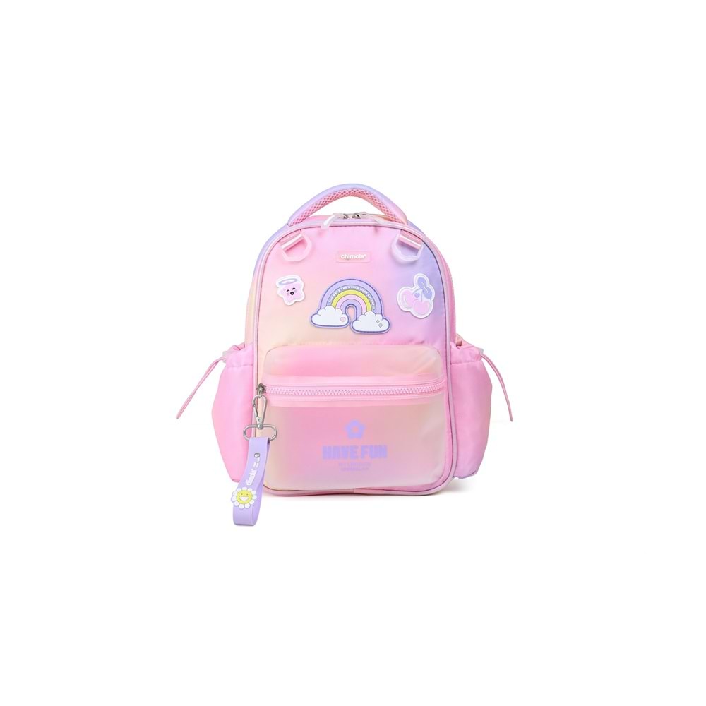 Chimola Rainbow Pink Anaokulu Çantası 12