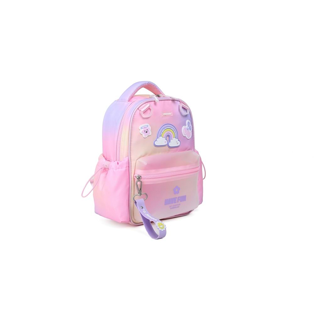Chimola Rainbow Pink Anaokulu Çantası 12