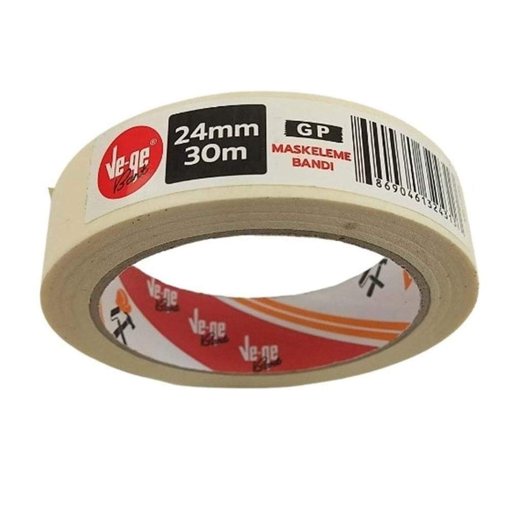Ve-Ge Ultra GP Maskeleme Bandı 24 mm x 30 m