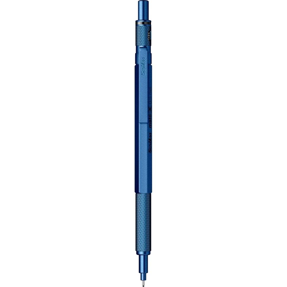 Scrikss matri-X Mekanik Kurşun Kalem 0.5 mm Metalik Mavi