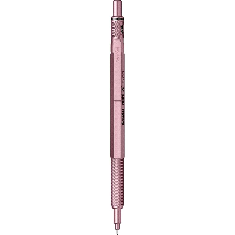 Scrikss matri-X Mekanik Kurşun Kalem 0.5 mm Metalik Pembe