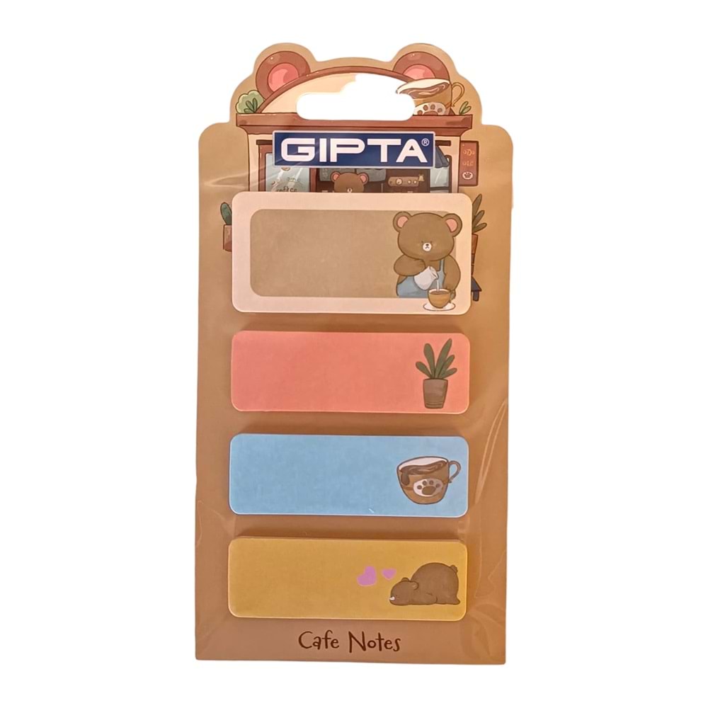 Gıpta Coffe Yapışkanlı Not Kağıdı Seti K0134