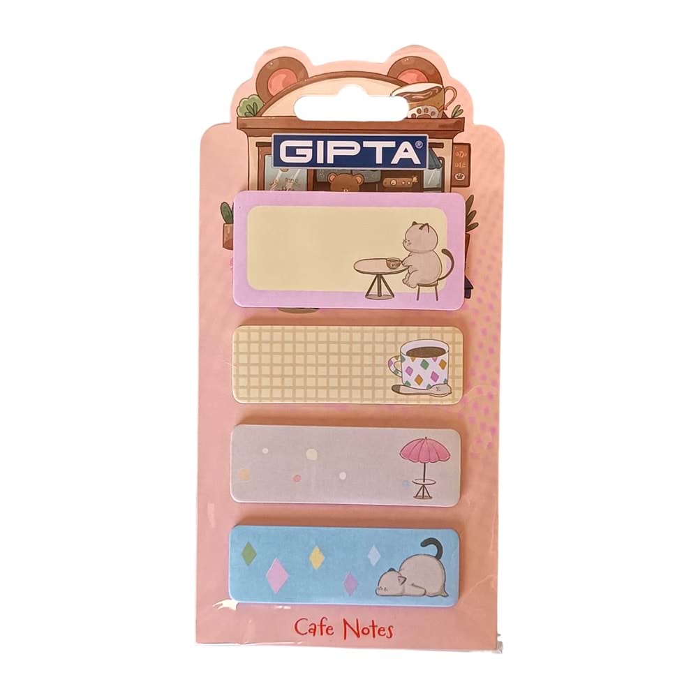 Gıpta Coffe Yapışkanlı Not Kağıdı Seti K0134