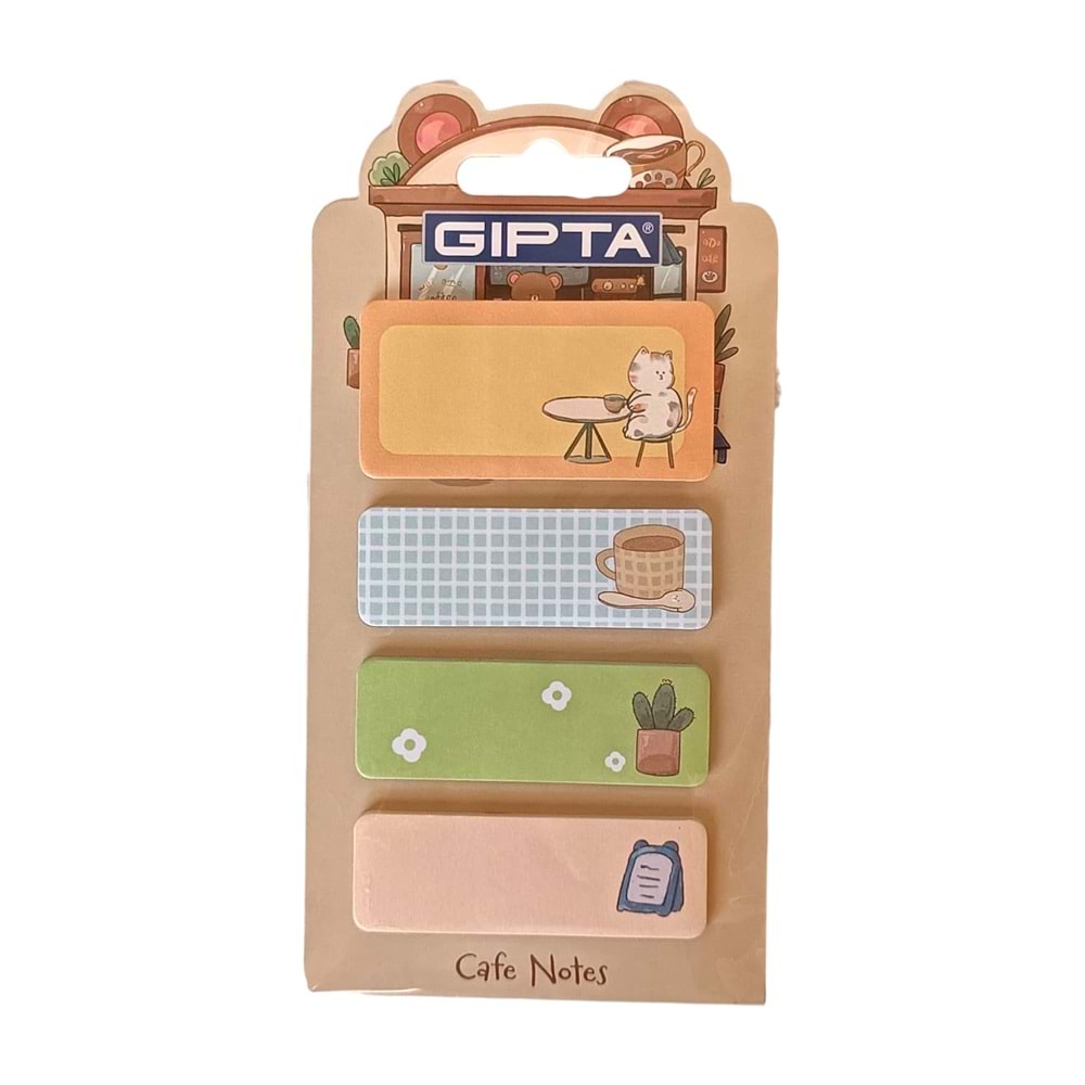 Gıpta Coffe Yapışkanlı Not Kağıdı Seti K0134