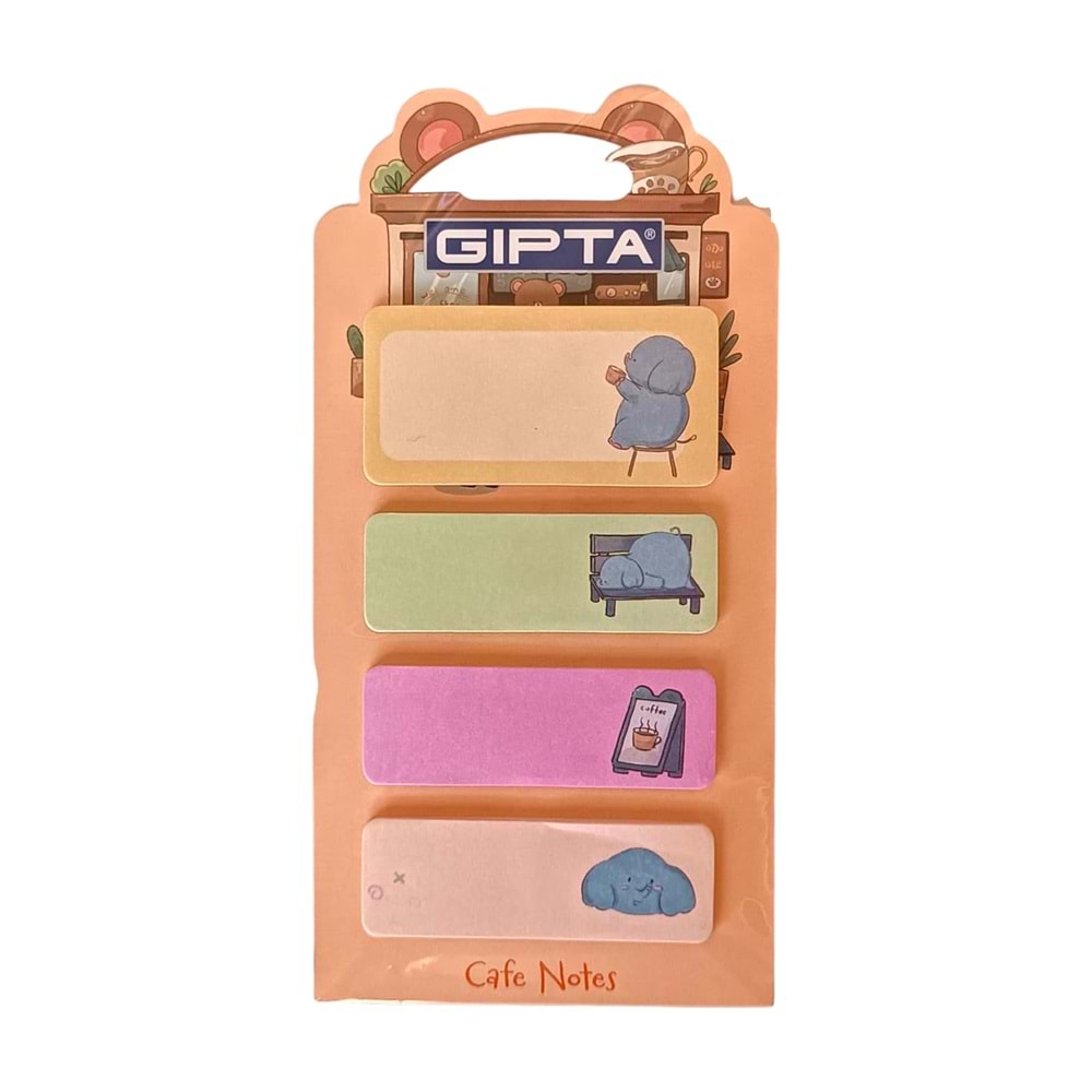 Gıpta Coffe Yapışkanlı Not Kağıdı Seti K0134