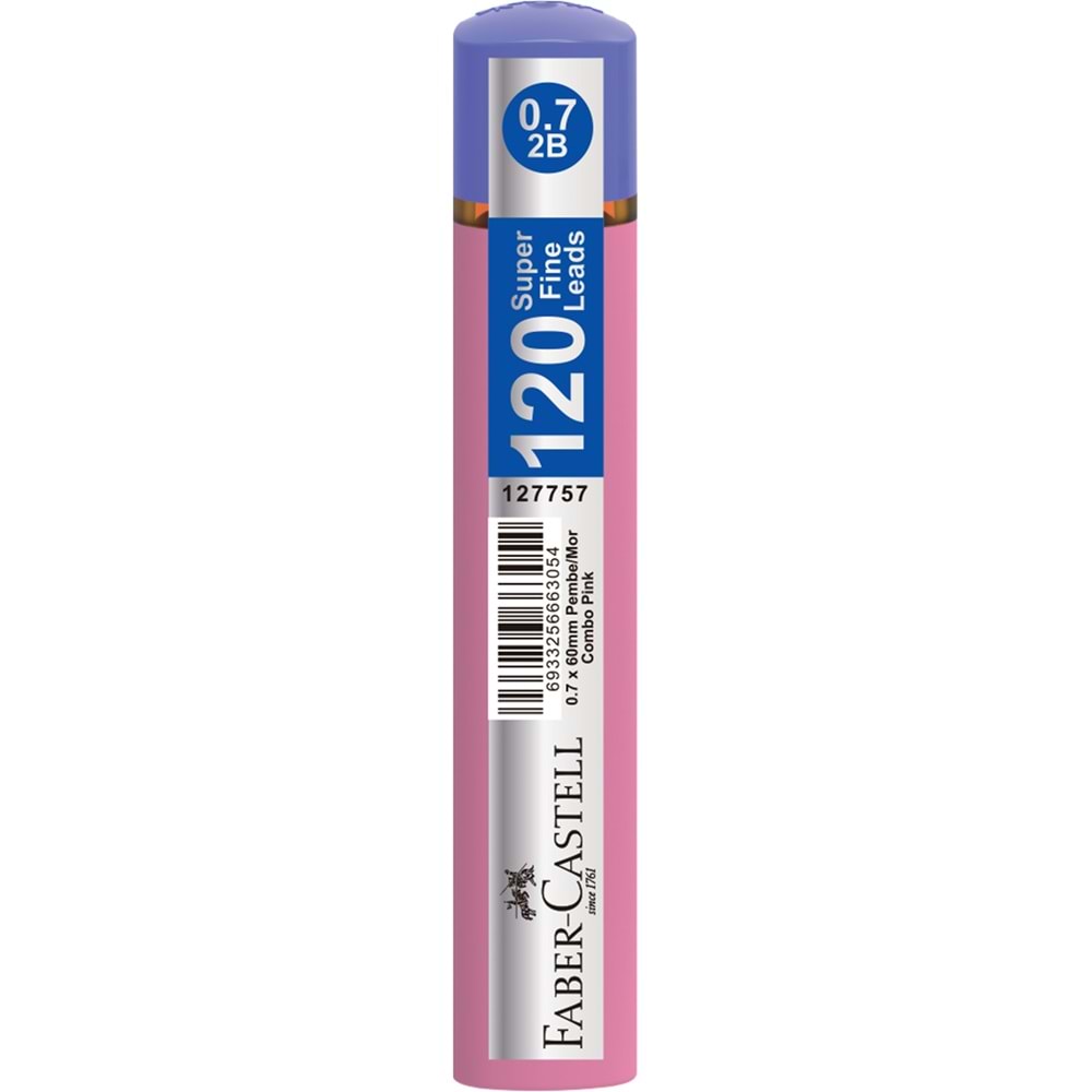 Faber-Castell Grip Min Pembe/Mor 0.7 mm 120 Li
