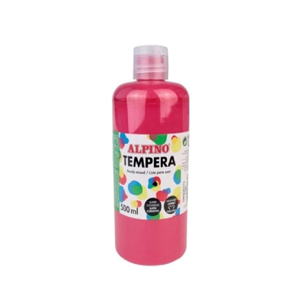 Alpino Tempera Sulu Boya 500 ml Pembe