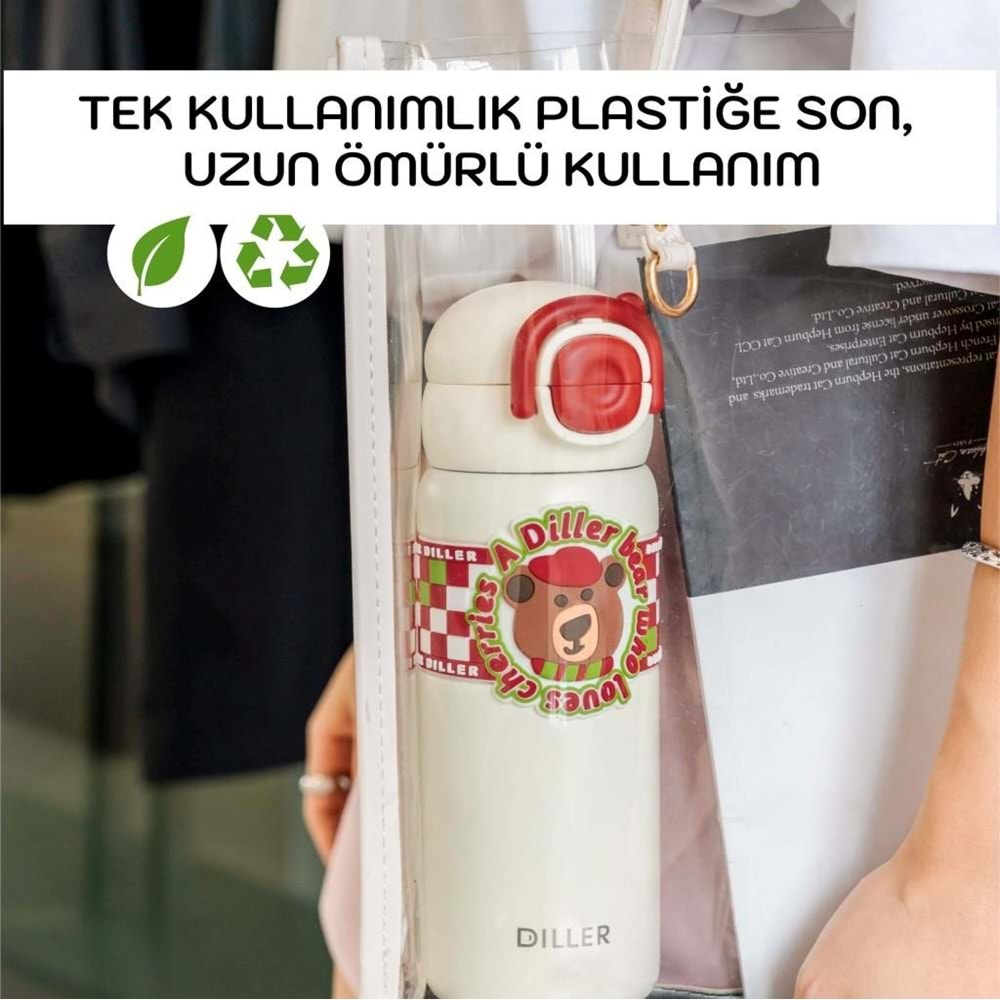 Vagonlife Diller Çelik Matara 600 ml. D9238