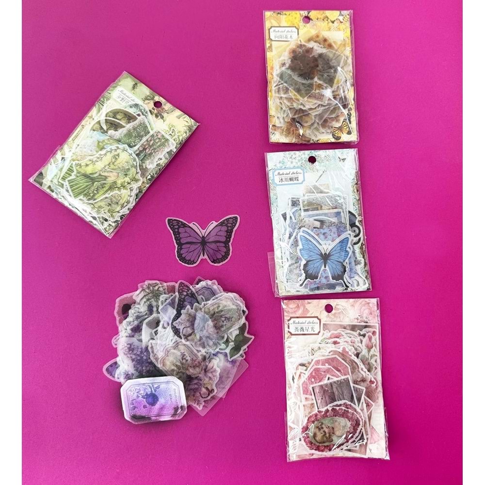 Art Kağıt Sticker 100 Adet BM-1778