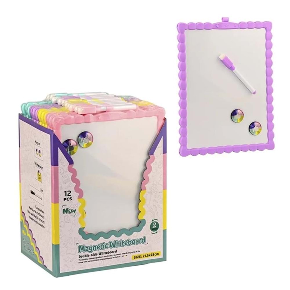 Misyon Manyetik Beyaz Tahta 21.5 x 28 cm