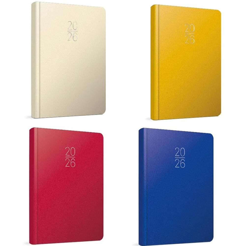 Gıpta 2026 Günlük Çizgili Ajanda 106-Eck Eko 17x24 cm