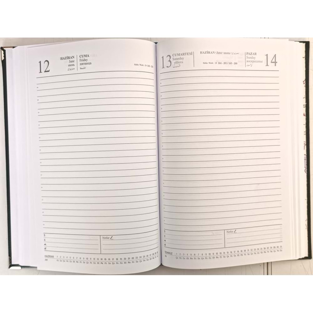 Gözde Suni Deri 2026 Ajanda 17x24 cm