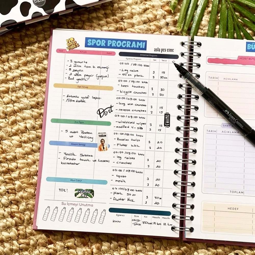 Canım Ben Şimdi Çileden Çıktım Tasarımlı Konuşan Ajanda (BAM-1157)