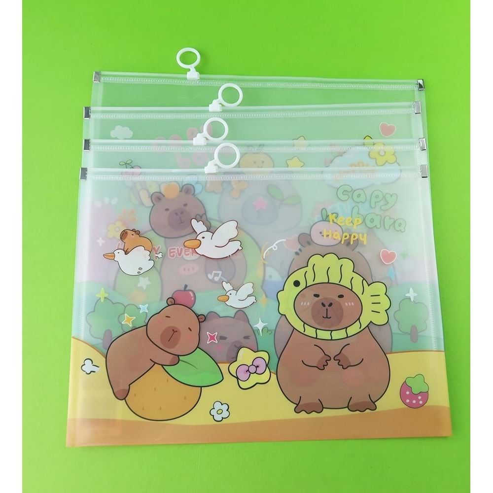 Capybara Tasarımlı A4 Dosya (BM-1893)