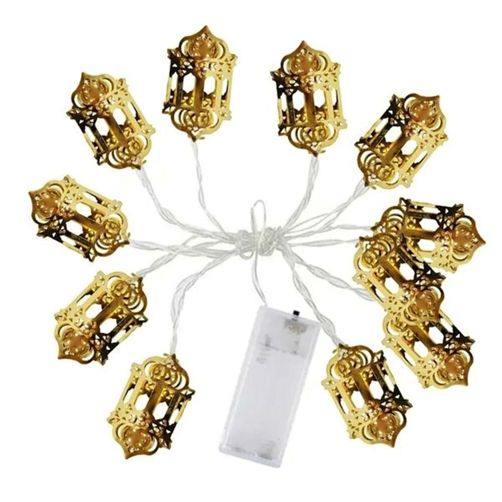 Ramazan Temalı Metal Led Pencere Pilli