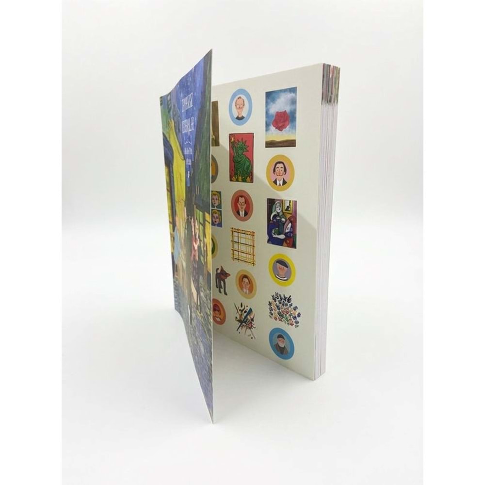 Zamansız Ressamlar Ajandası IV, Zamansız Ajanda 16.5x19.5 cm (Stickerlı)