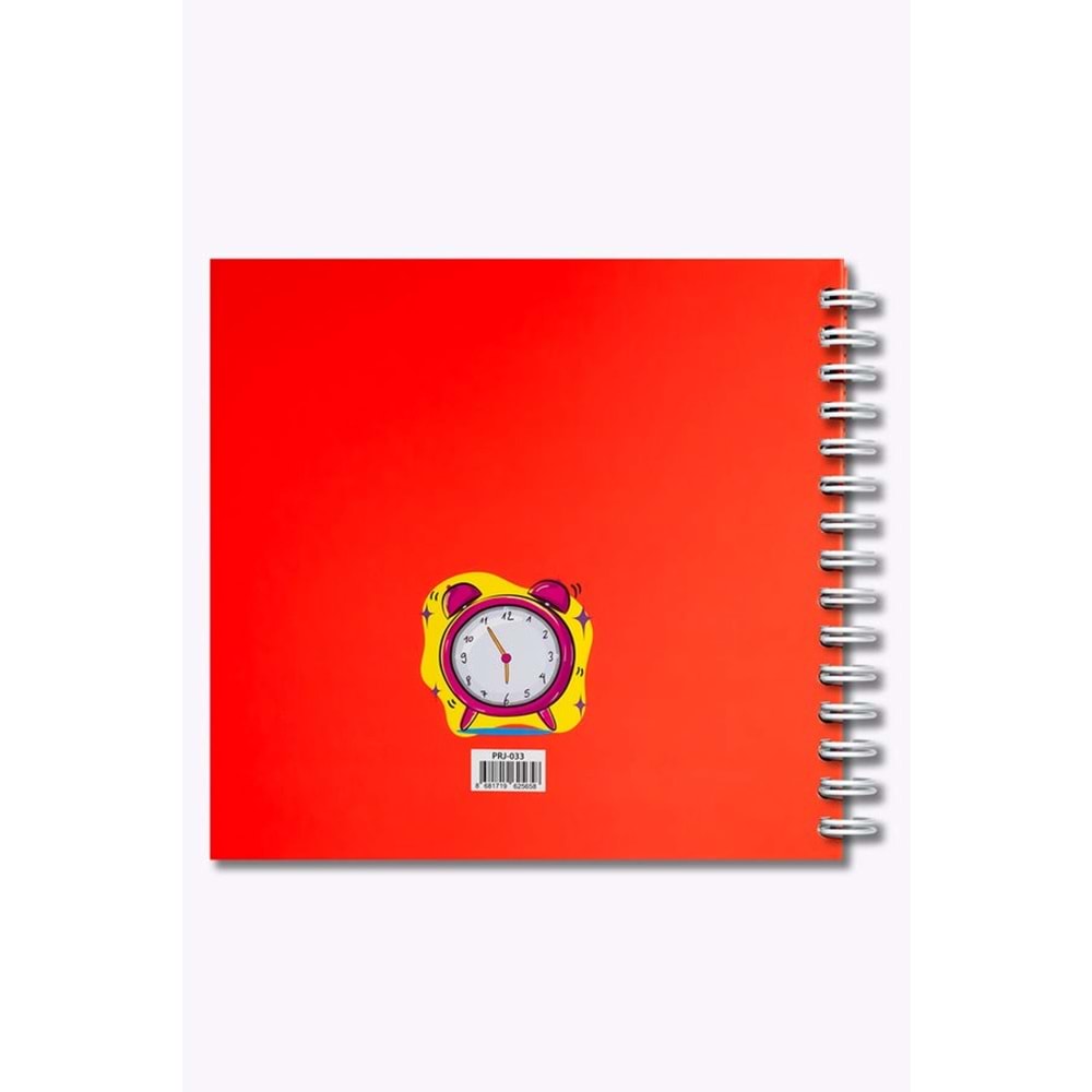 Prestij Neon Turuncu Zamansız Ajanda